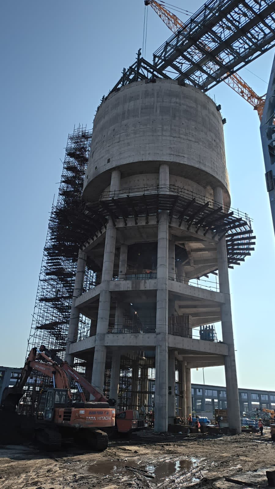 JPPL Paradip Project - Water Tank Construction